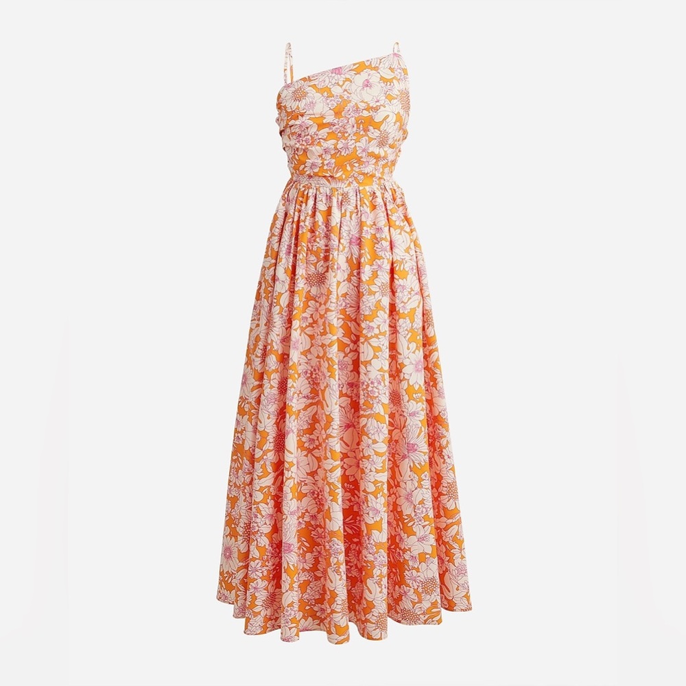 J Crew Floral Cutout Dress
